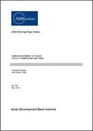 ADBI Working Paper Series